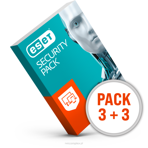 ESET Security Pack 3+3 -przedłużenie licencji