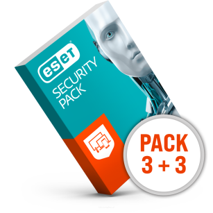 ESET Security Pack 3+3 -przedłużenie licencji